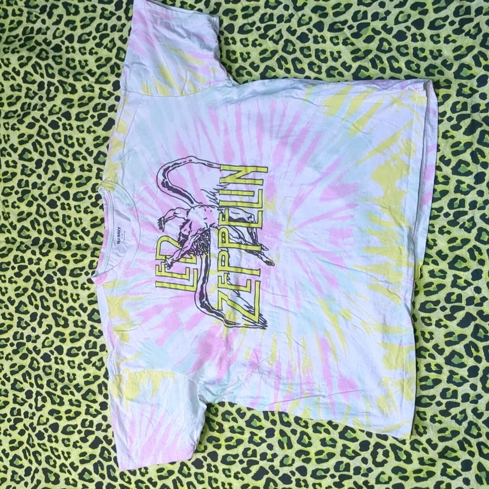 Old Navy Tie-Dye Led Zeppelin Tee